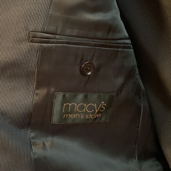 DKNY Dark Navy Suit Set with Blazer and Pant - Picture 2 of 8